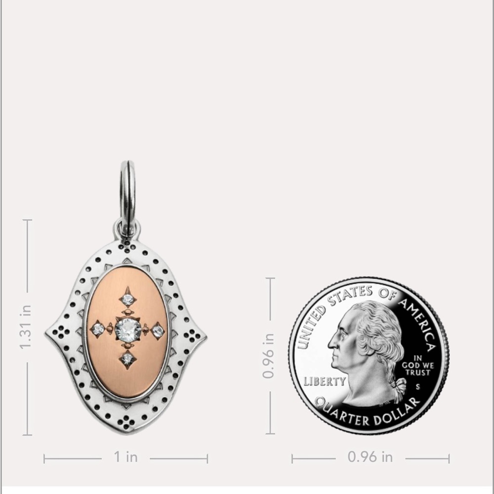 Brighton Valentina Medallion Amulet - Picture 3 of 10